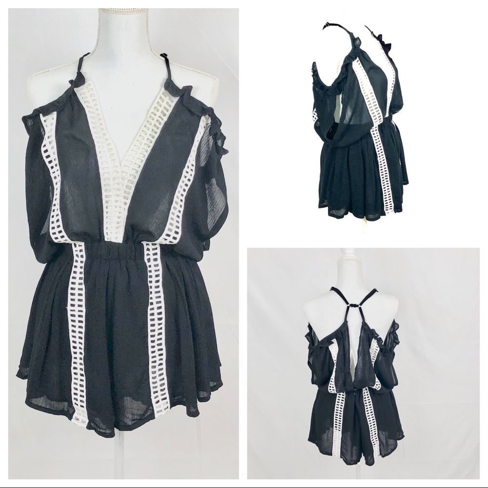 Cold Shoulder Romper
